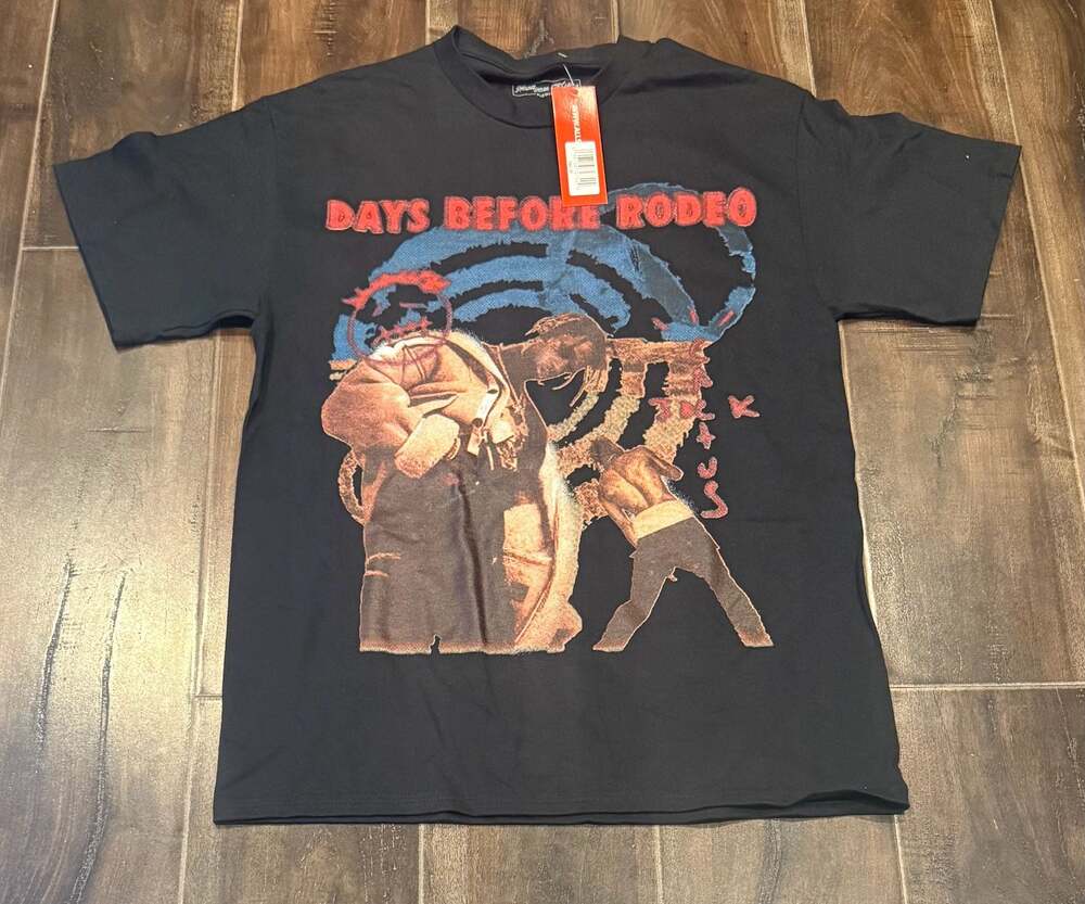 Travis Scott Days Before Rodeo Graphic T-Shirt